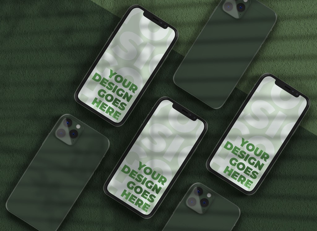smartphone-mockups-with-front-and-back-psd