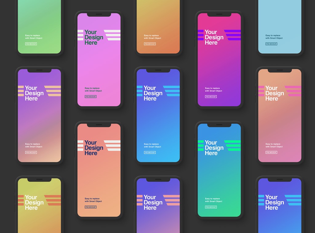 staggered-black-smartphones-mockup-psd
