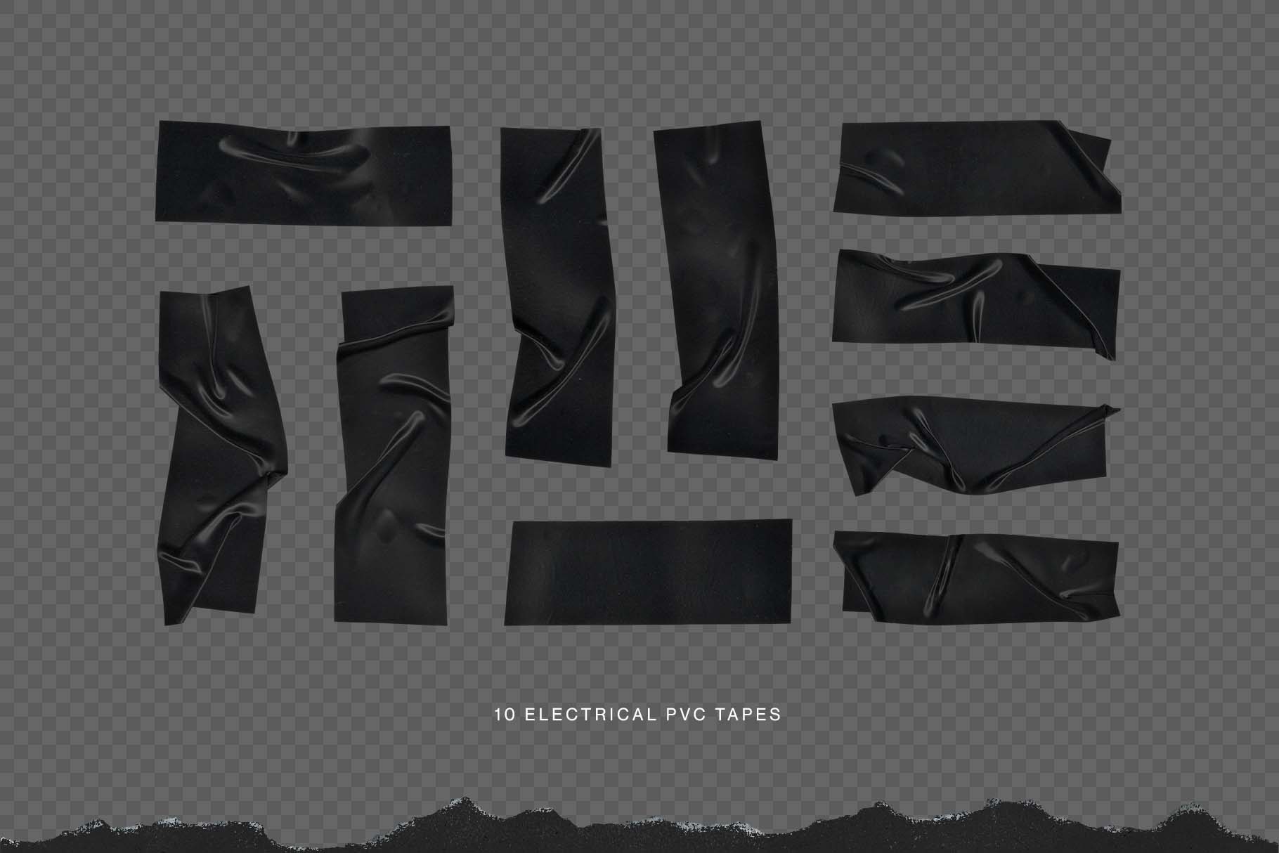Sticky Tapes Graphics Pack in PSD PNG