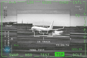 CCTV Camera HUD Photo Effect Template in PSD