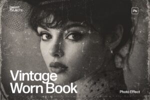 Vintage Photo Effect in Photoshop PSD
